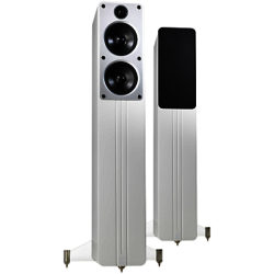 Q Acoustics Concept 40 Floor Standing Speakers Gloss White